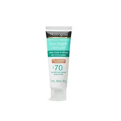 Prot Solar Facial Neutrogena Sun Fresh Derm Care Fps70 Pele Morena 40G