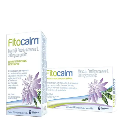 FITOCALM 300MG C/20 COMP REV