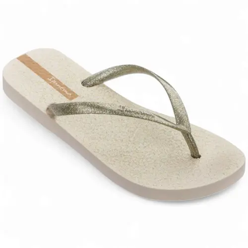 Sand Ipanema Glitter Bege/Ouro Glitter Pta 35