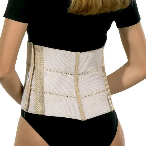 Faixa Abdominal Mercur Elastica Com Hastes Flexiveis