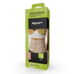 Faixa Abdominal Mercur Elastica Com Hastes Flexiveis
