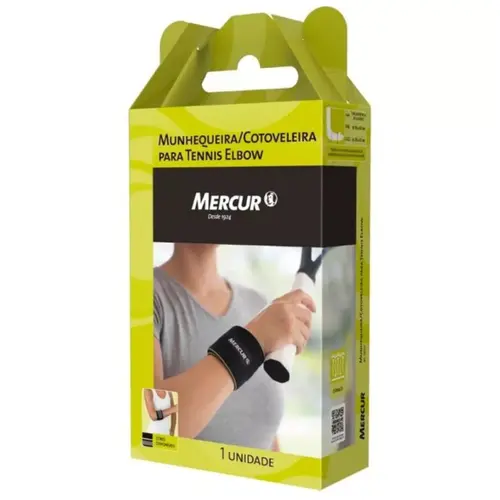 Munhequeira Cotoveleira Mercur para Tennis Elbow  G/GG
