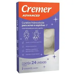 Curativo Cremer Hidrocp/Acnes E Espinh Advanced 24Un