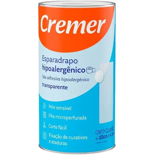 Esparadrapo Cremer Transparente 10Cmx4,5M