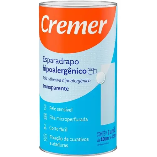 Esparadrapo Cremer Transparente 10Cmx4,5M