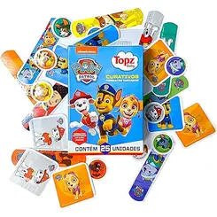 Curativos Topz Patrulha Canina Chase 25Un