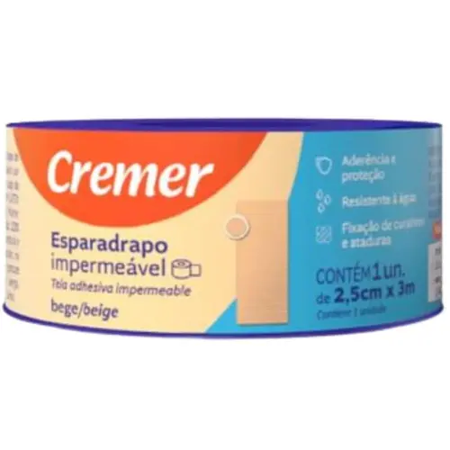 Esparadrapo Cremer Bege 2,5Cmx3M