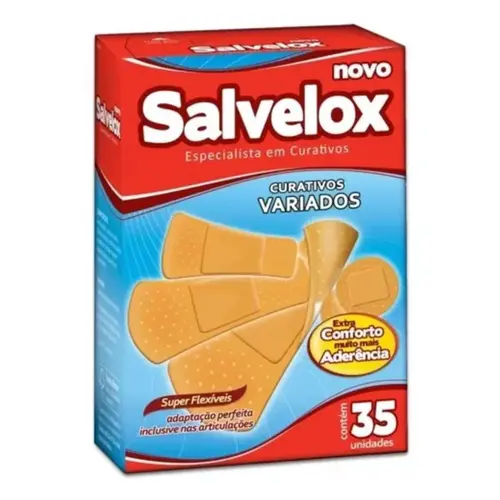 Curativos Salvelox Bege 35Un