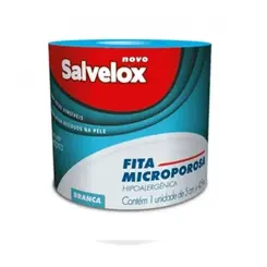 Fita Microporosa Salvelox 5Cmx4,5M