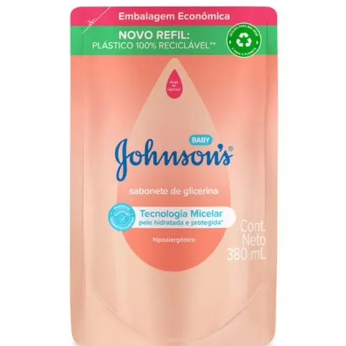 Sab Liq Inf Glicerina Johnsons Baby Refil 380Ml