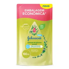 Sabonete Johnson’s Baby Glicerina  Refil Lavanda 180ml
