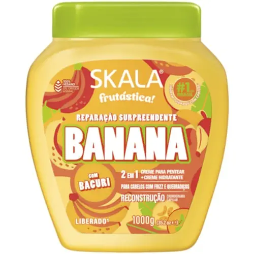 Creme De Tratamento Skala 1Kg Banana