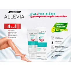 Allevia Creme Relaxante para Pernas e Pes 200 gr