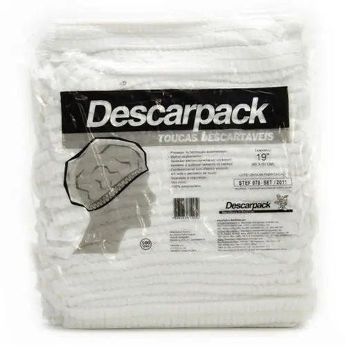 TOUCA DESCARTAVEL DESCARPACK 100UN