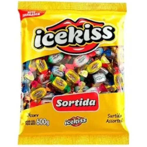 BALA DURA ICEKISS SORTIDA 100GR