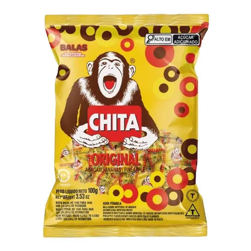 BALA MAST CHITA ABACAXI 100GR