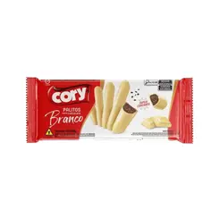 Palitos Cory Chocolate Branco 68G