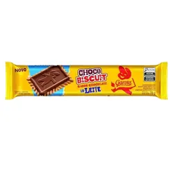 Bisc Garoto Chocobiscuit Choc Ao Leite 78G