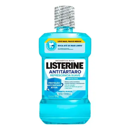 Antisséptico Bucal Listerine Tartar Control S/Álcool 500ml