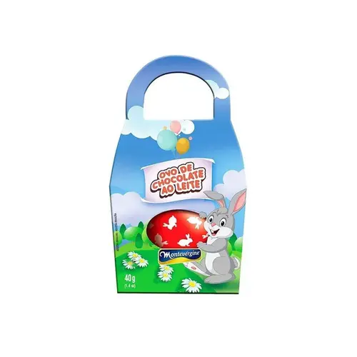 Cestinho Ovo De Chocolate Ao Leite Montevergine 40G