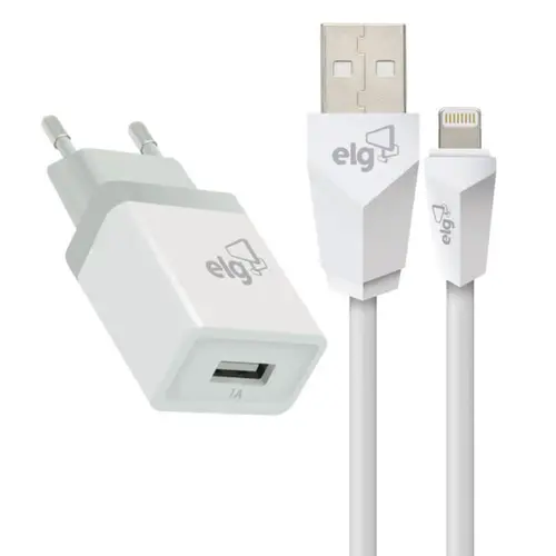 Kit Carregador De Parede Universal Recarga/Sincronizacao Lightning 1M - Kt810Wc