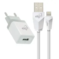 Kit Carregador De Parede Universal Recarga/Sincronizacao Lightning 1M - Kt810Wc