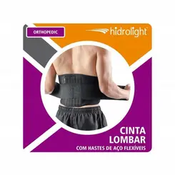 Cinta Lombar C/ Hastes De Aço Flexíveis Especial Eg