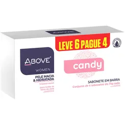 Kit Sabonete Barra Above Lv6Pg4 Candy