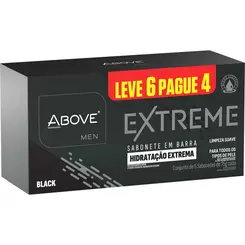 Kit Sabonete Barra Above Lv6Pg4 Extreme Black