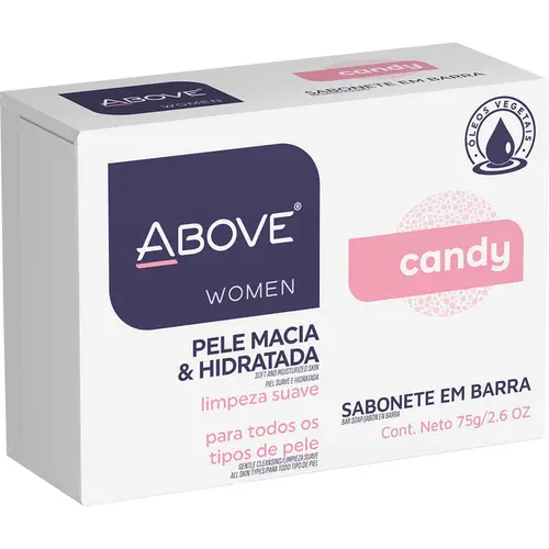 Sabonete Above Barra 75g Candy
