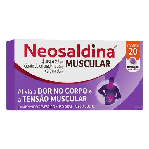 Neosaldina Muscular 20 Comprimidos