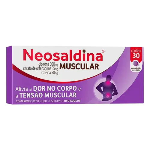 Neosaldina Muscular 30 Comprimidos