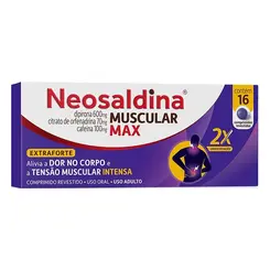 Neosaldina Muscular Max 16 Comprimidos