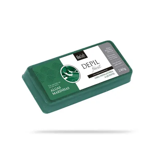 Cera Depil Bio Soft Quente Algas Marinhas 240g