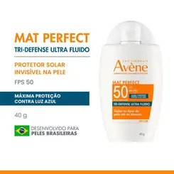 PROTETOR SOLAR FACEAL AVENE TRI DEFENSE FPS50 40G