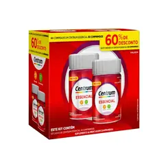 Kit 2 Unid Centrum Essencial 30 Comprimidos