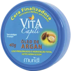 Cera Finalizadora Vita Capili Muriel Óleo de Argan 40g