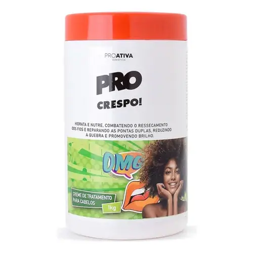 Creme Para Tratamento Pro Ativa Crespo Nutricao Profunda1Kg