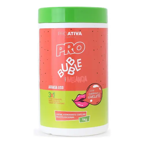 Creme de Tratamento Pro Ativa Bubble Melancia 1kg