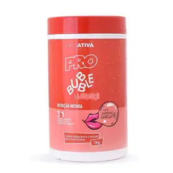 Creme Trat Pro Ativa Bubble Morango 1Kg