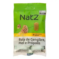 BALA DE GENGIBRE MEL E PROPOLIS ZERO ACUCAR