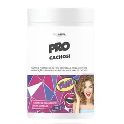 Creme de Tratamento Pro Ativa Cachos 1kg