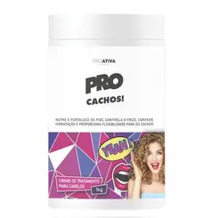 Creme Para Tratamento Pro Ativa Cachos 1KG