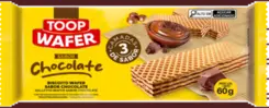 Biscoito Toop Wafer Chocolate 60G