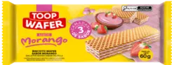 Biscoito Toop Wafer Morango 60G