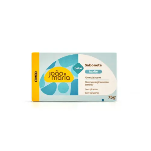 Sabonete Barra João e Maria Karité 75g