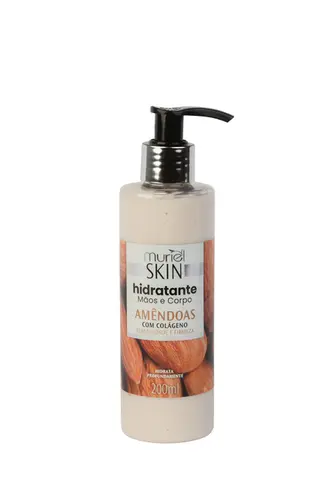 Hidratante Corporal Muriel Skin Amendoas Com Colageno Acao Des 200Ml