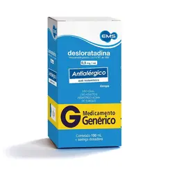 DESLORATADINA 0.5MG XAROPE 100ML