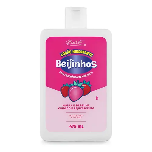 Loção Hidratante Desodorante Beijinhos Belkit 475ml