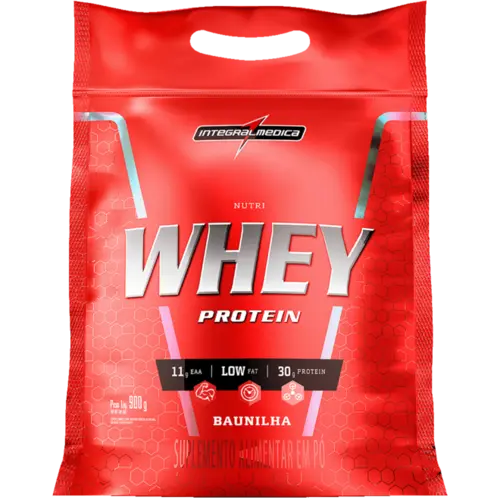 Nutri Whey Pouch Baunilha 900g - Integralmédica